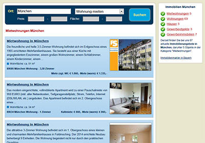 Immobiliensuche Deutschland Immobiliensuche